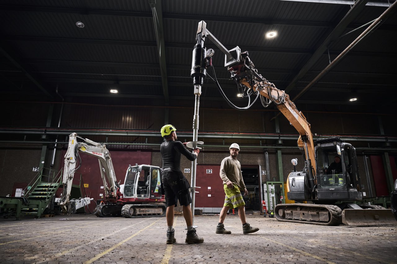 Ib Andresen Industri funderingsløsning i Vejle